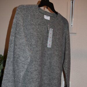 Old Navy Crop Top Sweater in Gray Size M